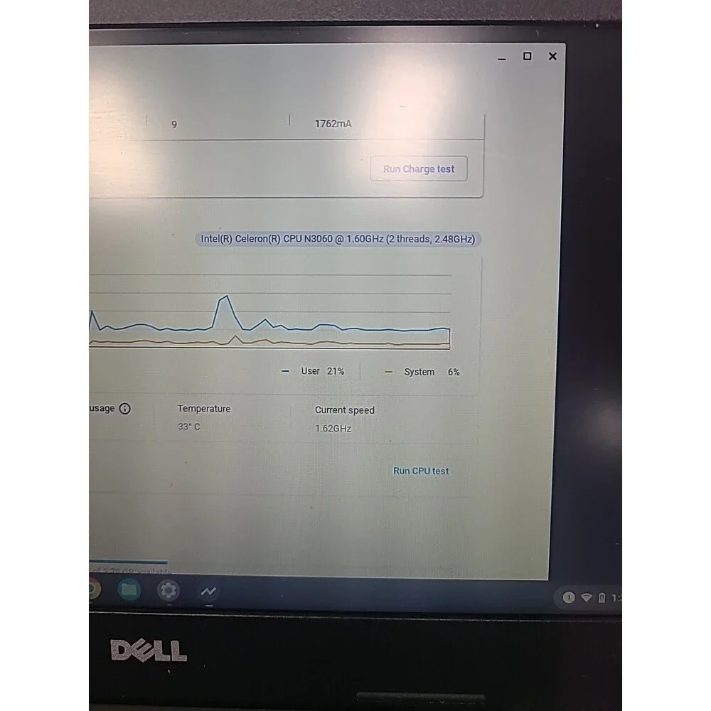 Dell Black Laptop Chromebook